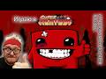 Первый раз играю в super meat boy. Страдания антитащера?