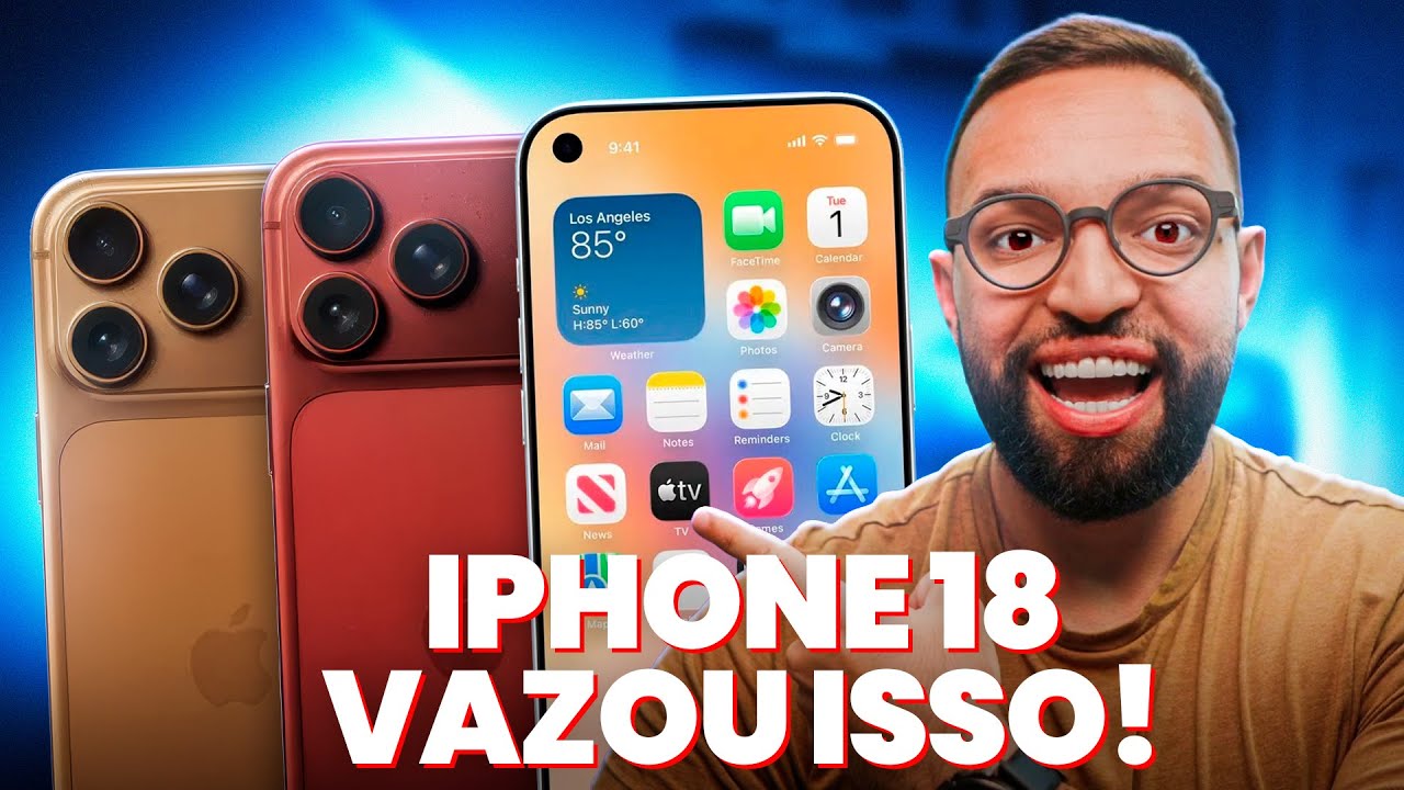iPhone 18: TUDO que já sabemos até agora… MUITA coisa vai mudar 👀