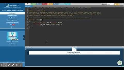 GDB online Debugger | Compiler - Code, Compile, Run, Debug online C, C++