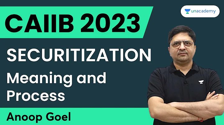 Securitization | Meaning and Process | CAIIB 2023 ...