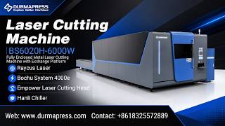 BS6020H | 6000W Fiber Laser Cutting — Precision Rebuilt in Power