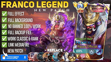Script Franco Legend - King Of Hell No Password | Full Effect Voice | Patch Terbaru