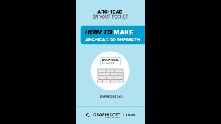 Expressions in Archicad: Auto-Count Bricks!