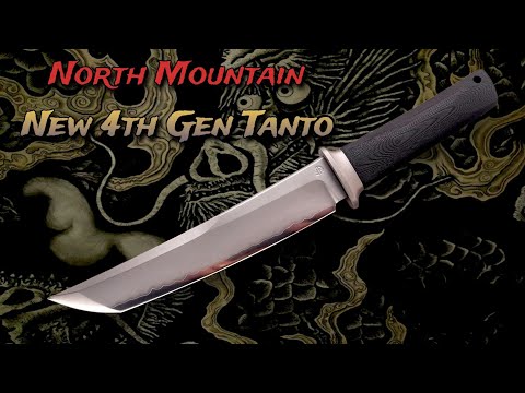 North Mountain New Chop 4th Gen Tanto: Yet Another Stellar Heirloom Large Fixed Blade!