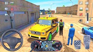 택시 심 2020 🚖👮 메르세데스 4x4 SUV 도시 해변 운전 게임 - BEST 2021 자동차 시뮬레이터 게임 Android/IOS 게임 플레이 screenshot 4