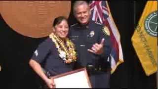 Two Officers honored for saving woman's life