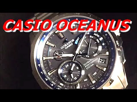 CASIO OCEANUS カシオ オシアナス GPSハイブリッド電波ソーラー時計