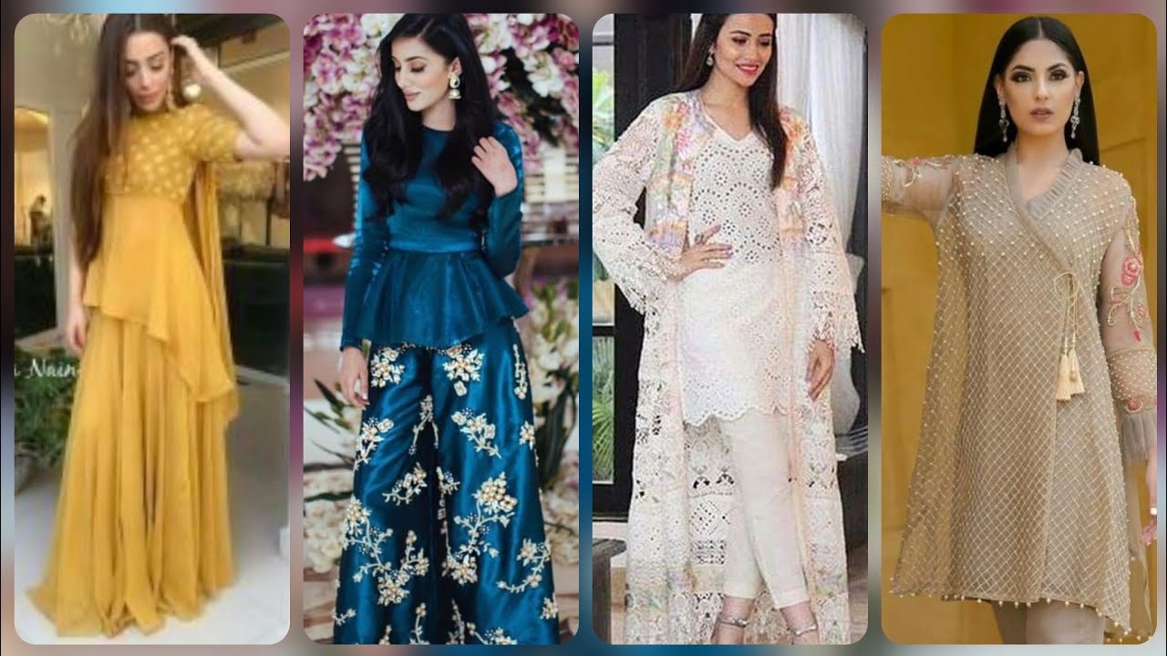 Latest and stylish party wear dresses for girls latest collection of