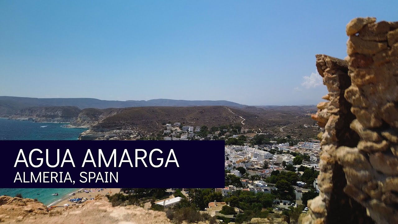 Agua Amarga, Almeria Spain 4K filmed on DJI Mini 3