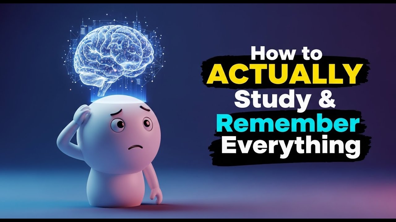 How to Actually Study and Remember Everything