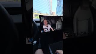 Il Cyber Truck Tesla dal vivo #shortsvideo