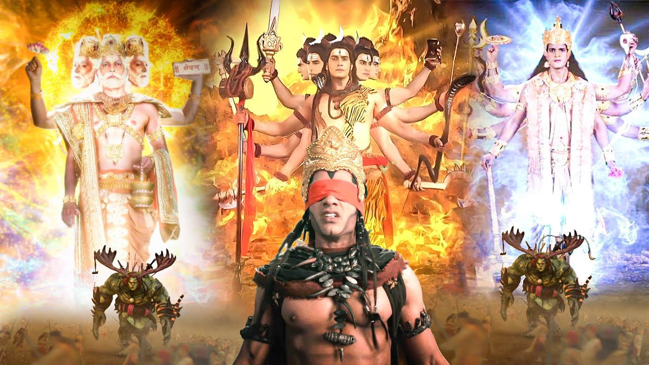 स्वयं ब्रम्हा विष्णु और हमेश भी नहीं कर सके अंधकासुर का अंत | Vighnaharta Ganesh - Ep 122