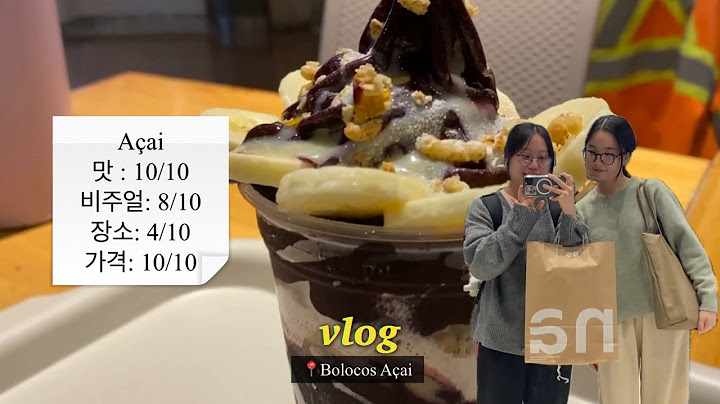 [vlog] 아사이 투어를 향한 첫걸음🏃🏻‍♀️‍➡️ | 외국 쇼핑&식당, 새폰, 아사이볼, 뜨개질, 슬전생 사비 닮은꼴