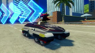Sonic & All-Stars Racing Transformed (PS3) Shadow Racing In OutRun Bay (Expert)