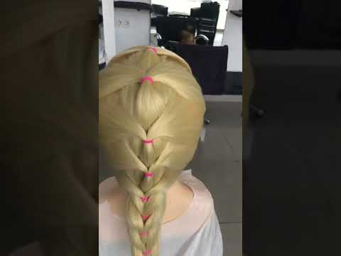 Braided ponytail hairstyles for long hair #amalhermuz #unitedstates #hair #shorts