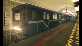 [Gmod] [Metrostroi] Driving 81-718/719 TISU