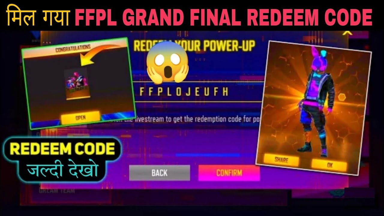 FFPL GRAND FINAL REDEEM CODE | FFPL DAY 7 REDEEM CODE | PRO LEAGUE REDEEM CODE TODAY | FF REDEM CODE