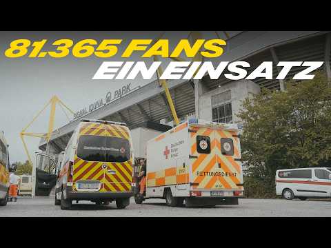 🥴 “How much have YOU been drinking?!” | German Red Cross (DRK) at a BVB home match