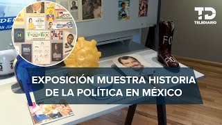 Una exposición muestra los procesos electorales en México a través de los objetos