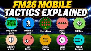 FM26 Mobile Tactics EXPLAINED 🤯🔥 | Complete Guide