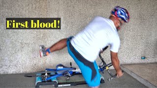 RIDE SAFE SA BAHAY - FIRST TIME MAG BIKE ROLLERS