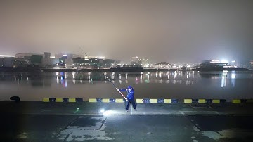 Long Casting Practice in Korea. _2020.04.17_ Pendulum Casting (스포츠 캐스팅 연습_펜듈럼 캐스팅)