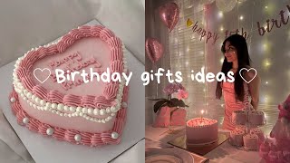 Aesthetic birthday gifts ideas for teenage (1016)✨
