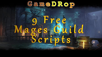 Elder Scrolls  Online ESO 👉9 Script🎇 Locations 🌍Mages Guild First Person