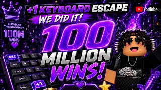 100 Million Wins In +1 Keyboard Escape ￼ screenshot 1