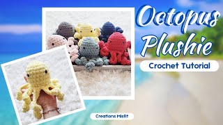 Octopus Plushie - No Sew Crochet Tutorial