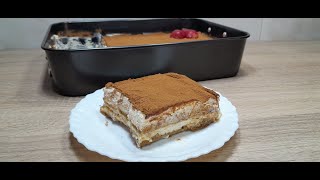 Идеальный десерт тирамису  / вкусный рецепт тирамису / в домашних условиях /Итальянский десерт