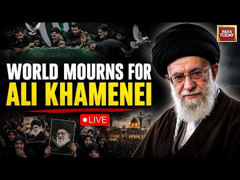 Ali Khamenei Funeral LIVE: Revenge Chants Echo As Tehran Bids Farewell to Khamenei | India Today