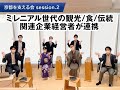 京都を支える会 session.2 in QUESTION”ミレニアル世代の観光／食／伝統関連企業経営者が連携（京都府／京都市後援イベント）