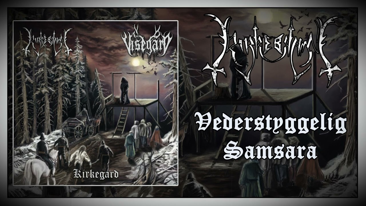 Kirkebrann (NOR)/Visegard (NOR) - Kirkegard [Black Metal] (Full Split (2021))