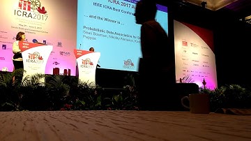 ICRA17 and the winner is ......
