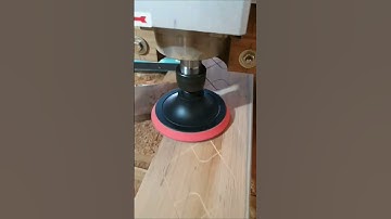 #cnc  working on sanding into #teakwood #woodworking #diy