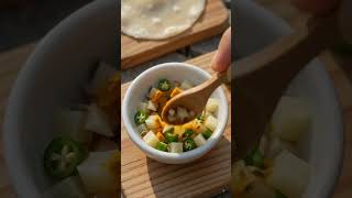 #mini samosa #mini cooking #mini kitchen