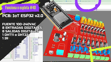 ⚡ OpenPLC como IoT esp32 v2.0 con 8 entradas digitales AC 100-240v como 8 salidas TRIAC con DHT11