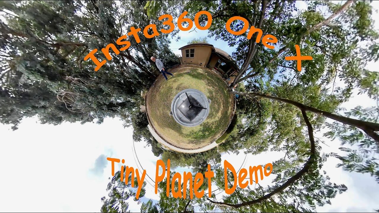 Insta360 One X Tiny Planet Demo - YouTube