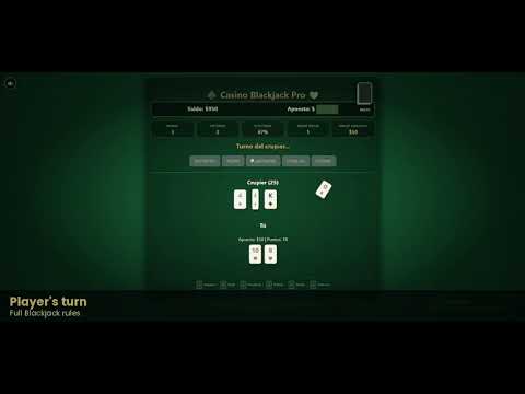 Casino Blackjack Pro — Browser-Based Card Game