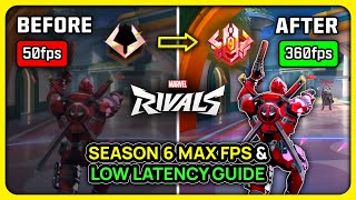 Marvel Rivals Season 6 - BEST PC Settings for MAX FPS ✅ screenshot 2