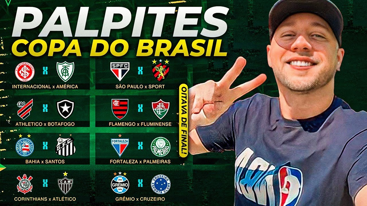 PALPITES DA COPA DO BRASIL 2023 – OITAVAS DE FINAL (JOGOS DE IDA) | BET GREEN 🍀