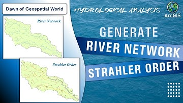 Stream Network  Strahler Order in ArcMap | Hydrological Analysis