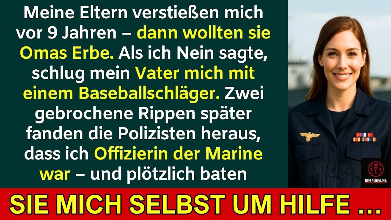 „Meine Eltern verstießen mich vor 9 Jahren – dann wollten sie Omas Erbe für sich.“