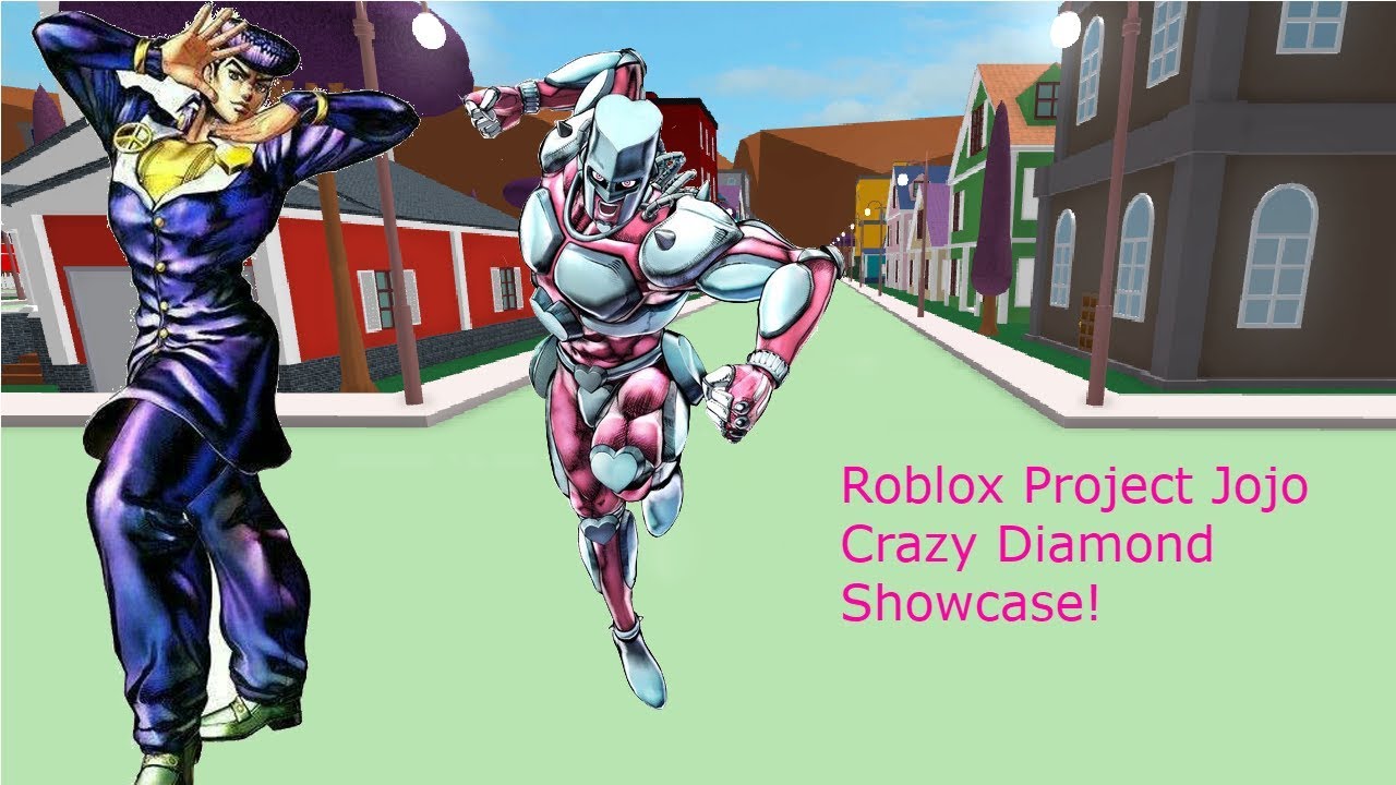 Roblox Project Jojo Crazy Diamond Showcase By Sheeptrainer - roblox project jojo white snake