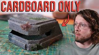 Scratchbuilding a Bunker Using ONLY Cardboard