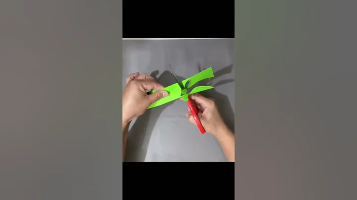 Paper Leaves Backdrop Tutorial @marytampon1230channel.