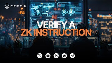 Verify  a ZK Instruction