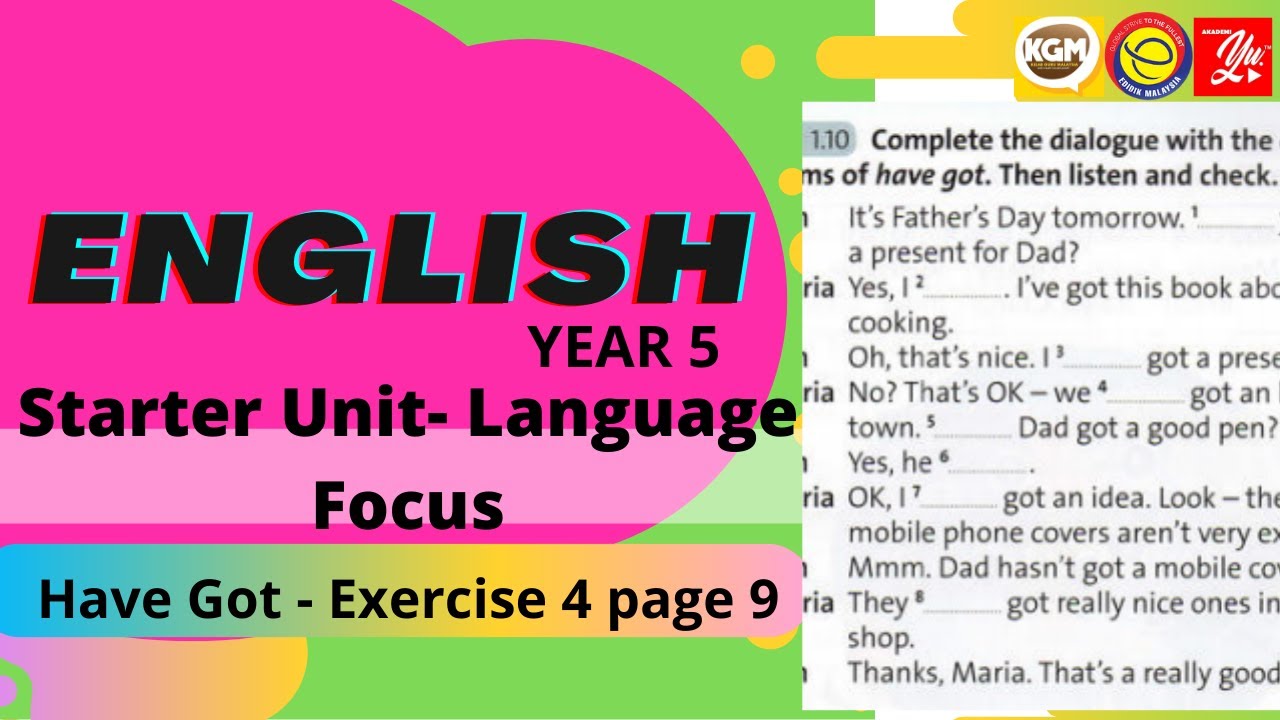 Language Focus, Page 64. Starter unit 1