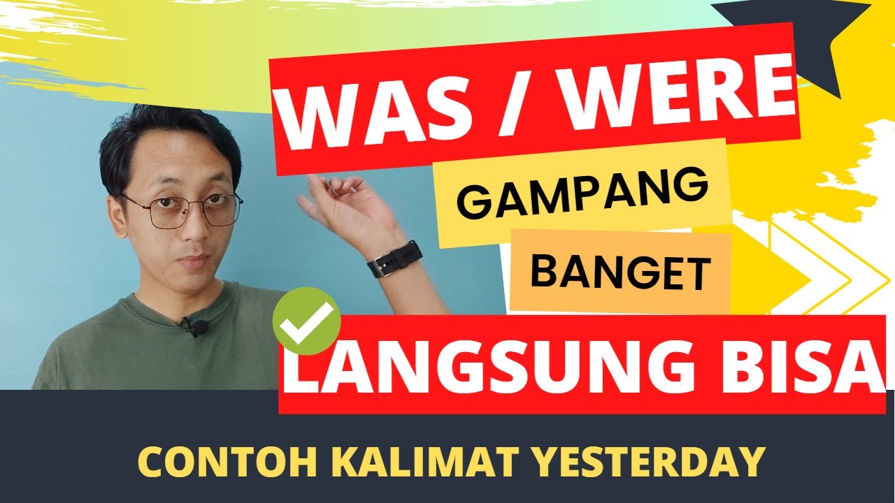 Simple Past Tense Nominal - Contoh Kalimat Yesterday